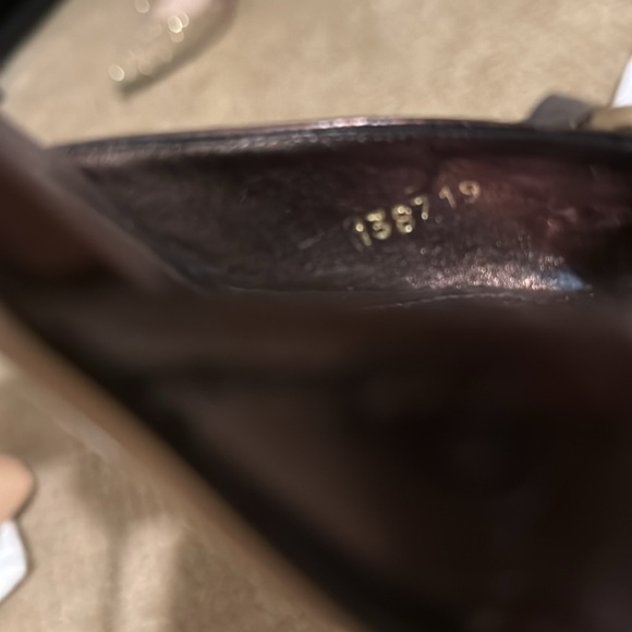 Gucci horsebit pumps. Gorgeous bronze with guccisima imprint - Picture 7 of 7